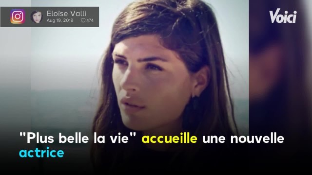 Voici - PHOTOS Plus Belle La Vie : qui est Eloise Valli, la nouvelle bombe du Mistral ?
