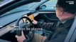 'Dumbfounded’ driver discovers you can play games while driving the Tesla Model 3