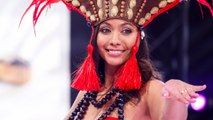 VOICI - Vaimalama Chaves : Miss France 2019 révèle avoir souffert du comportement de ses fans