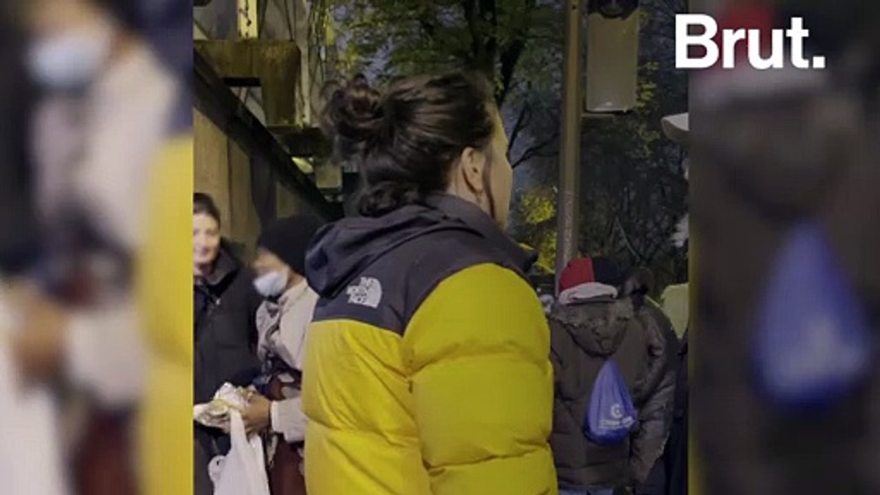 Mathilda, sa famille et 150 réfugiés ont vécu 1 mois dans ce tunnel