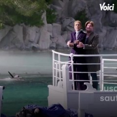 VOICI //SOCIAL - Céline Dion : Son Fou (et Magique) Remake De Titanic Avec James Corden