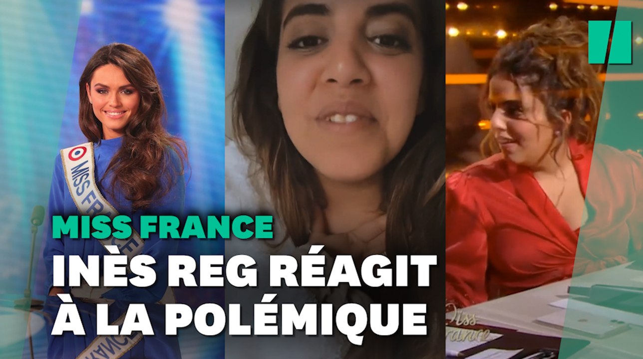 Inès Reg réagit à la polémique après "Miss Fran...