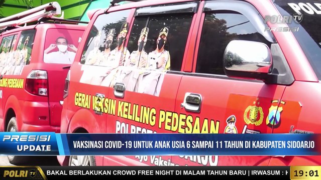 PRESISI Update 19.00 WIB VAKSINASI COVID-19 UNTUK ANAK USIA 6 SAMPAI 11 TAHUN DI KABUPATEN SIDOARJO