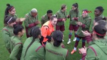 SPOR Trabzonspor Kadın Futbol Takımı'nın hedefi A takım gibi başarılı olmak