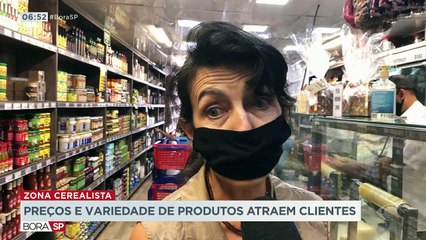 A zona cerealista atrai milhares de pessoas. As grandes atrações são os preços e a qualidade dos produtos, muito procurados nas festas de fim de ano.