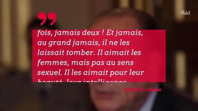 VOICI - Jacques Chirac : son ancien chauffeur balance sur ses infidélités