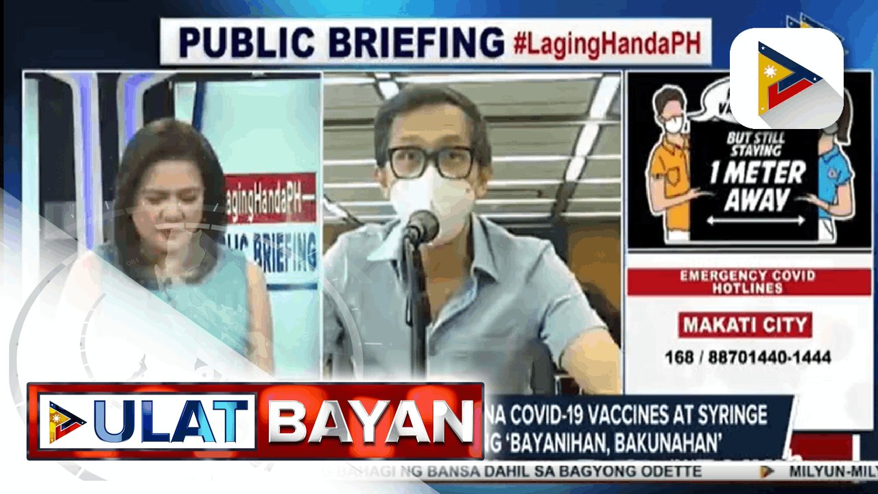 Sec. Dizon, tiniyak na may sapat na COVID-19 vaccines at syringe para sa ikalawang bahagi ng “Bayanihan, Bakunahan”