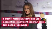 VIDEO - Melania Trump répond pour la première fois aux rumeurs d’infidélité de son mari