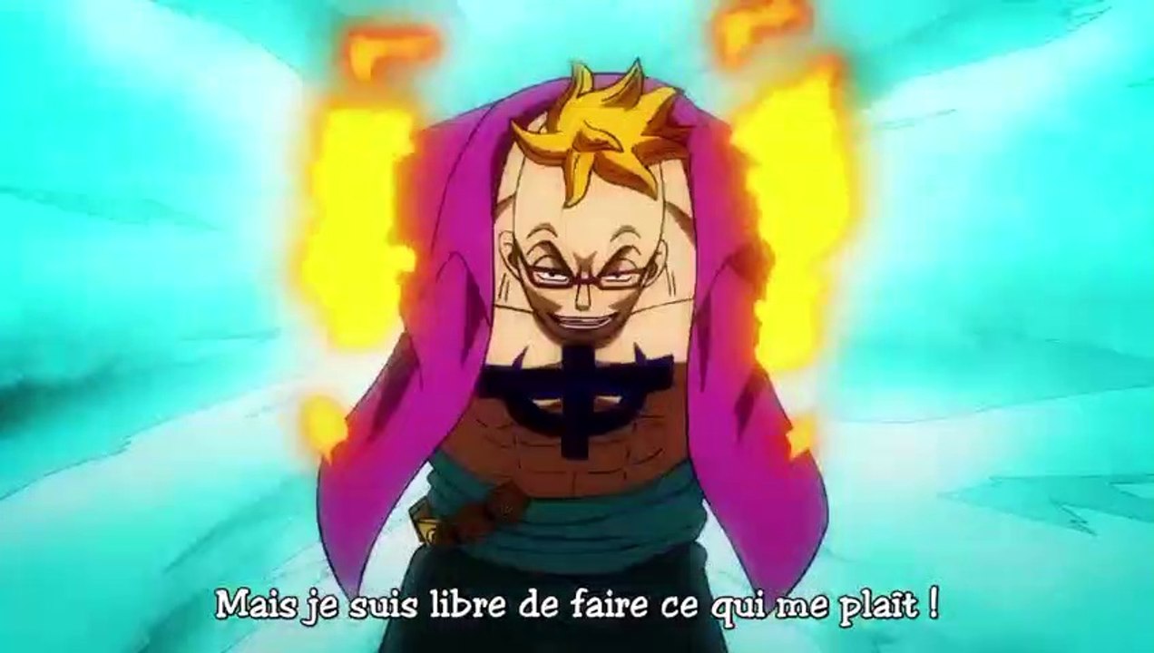 One Piece 1003 vostfr HD part 5/5 | Big Mom vs Marco