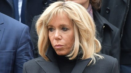 VOICI Brigitte Macron : menacée par un internaute, elle porte plainte