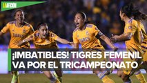Tigres golea a América y buscará el tricampeonato de Liga MX Femenil