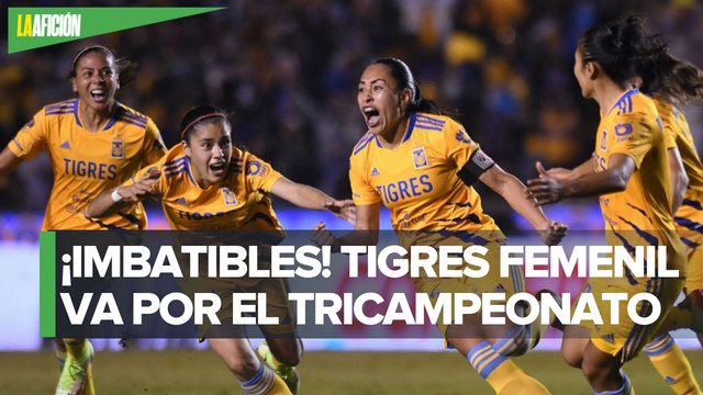 Tigres golea a América y buscará el tricampeonato de Liga MX Femenil