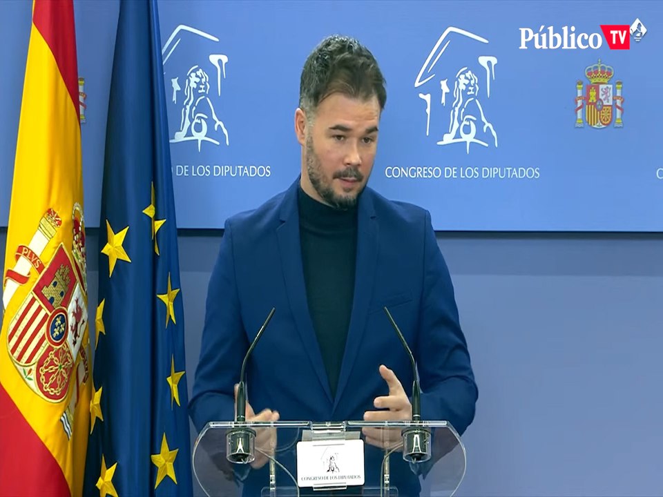 La propuesta de Rufián para el rey emérito: "Podría vivir en un piso de 60 metros cuadrados, en un barrio obrero y cobrar la pensión mínima"