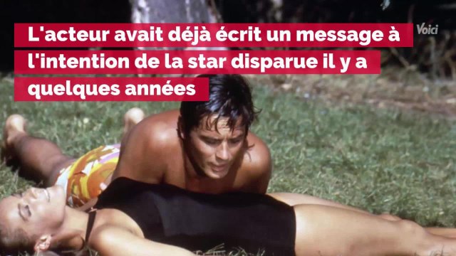 VIDEO - Romy Schneider aurait eu 80 ans : le tendre hommage d'Alain Delon en souvenir de l'actrice