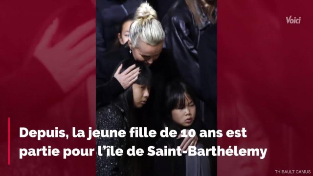 VOICI - PHOTO Hélène Darroze : son tendre message pour les 10 ans de Joy Hallyday