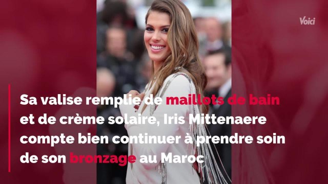 VOICI - PHOTO Iris Mittenaere sexy en bikini, elle profite de ses vacances