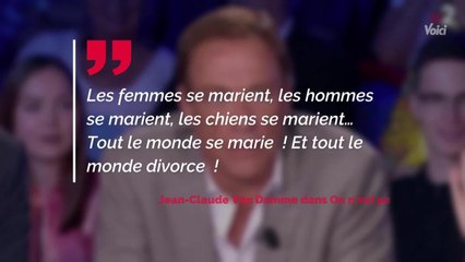 VOICI Jean-Claude Van Damme : son dérapage homophobe dans On n’est pas couché