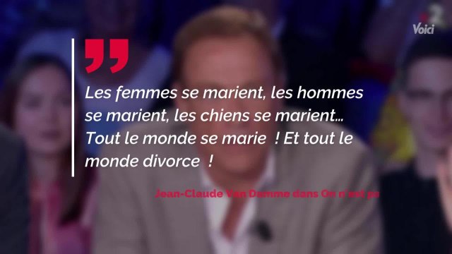 VOICI Jean-Claude Van Damme : son dérapage homophobe dans On n’est pas couché