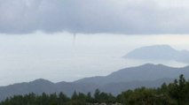 Antalya’da denizde 2 hortum oluştu