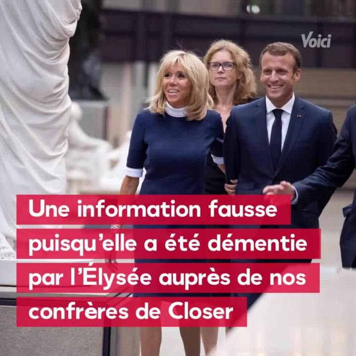 Copy of: VOICI - Brigitte et Emmanuel Macron : la mise au point de l’Élysée sur leur séjour à Saint-Tropez