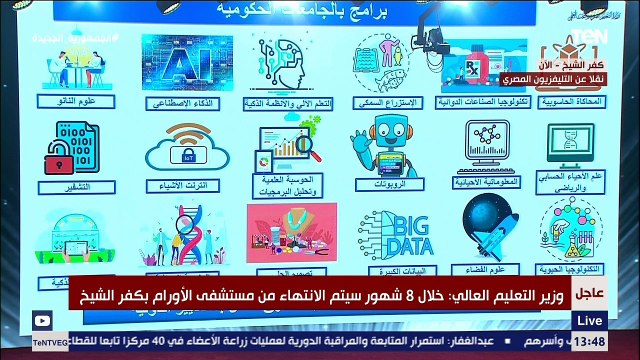 الرئيس السيسي يزور جامعة كفر الشيخ ويلتقي بالطلاب وأعضاء هيئة التدريس