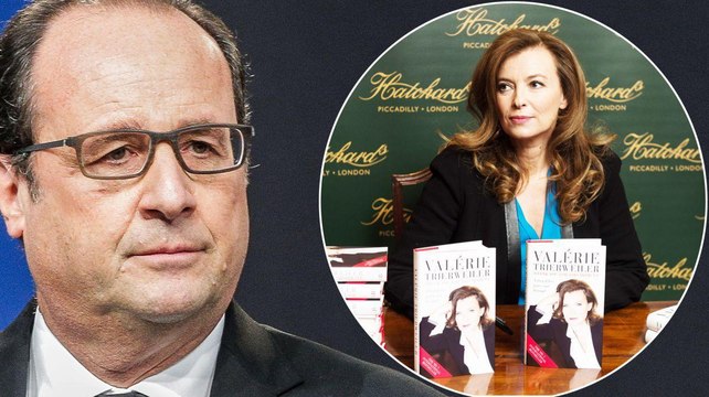 VOICI - François Hollande dit ENFIN ce qu’il pense de Merci pour ce moment, le livre de son ex, Valé­rie Trier­wei­ler