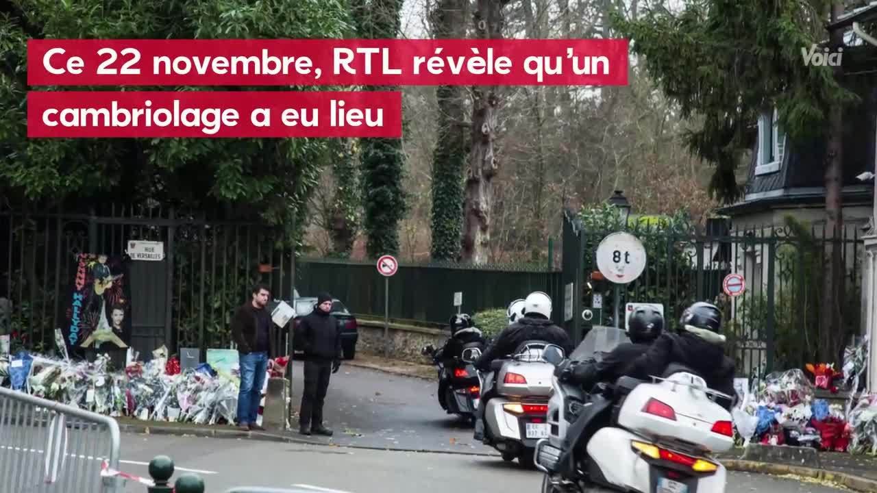 VOICI - Johnny Hallyday : sa maison de Marnes-la-Coquette cambriolée, un homme en garde à vue