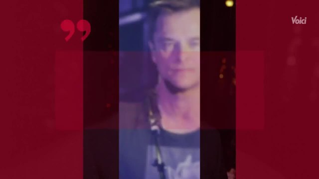 VIDEO - Très ému, David Hallyday raconte comment on l'a empêché de voir Johnny le jour de sa mort