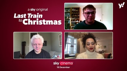 Michael Sheen discusses his make-up work in 'Last Train to Christmas'