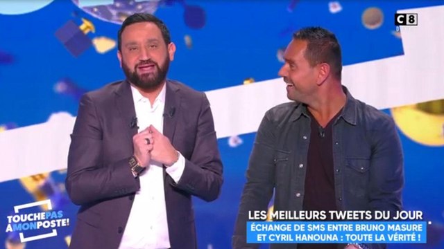 VOICI Cyril Hanouna se moque violemment de Bruno Masure : Reprends ton stage de journalisme