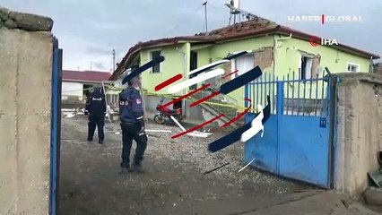 Karaman'da bir evde tüp patlaması sonucu iki kişi yaralandı