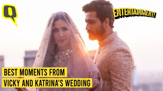 Some Memorable Moments From Vicky Kaushal and Katrina Kaif's Wedding