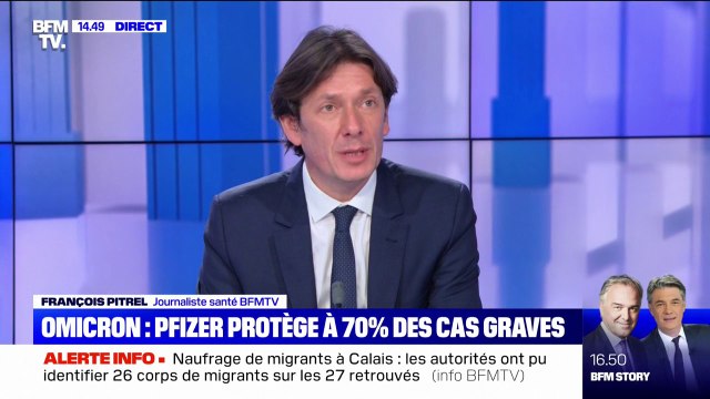 Omicron: une étude sud-africaine confirme que deux doses du vaccin Pfizer protègent à 70% des formes graves