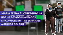 María Elena Álvarez-Buylla nos ha dejado plantados cinco veces en tres semanas: Alumnos del CIDE