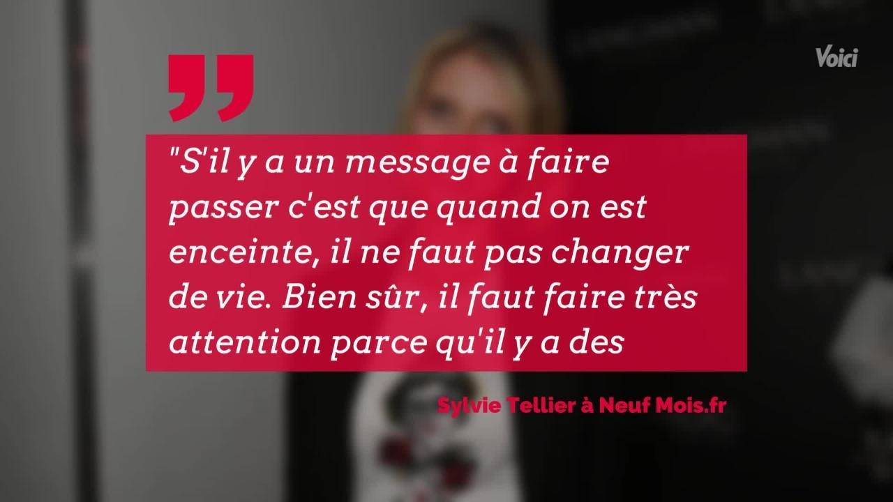 Voici - Sylvie Tellier : critiquée parce qu’elle fait du sport pendant sa grossesse, elle met les choses au clair