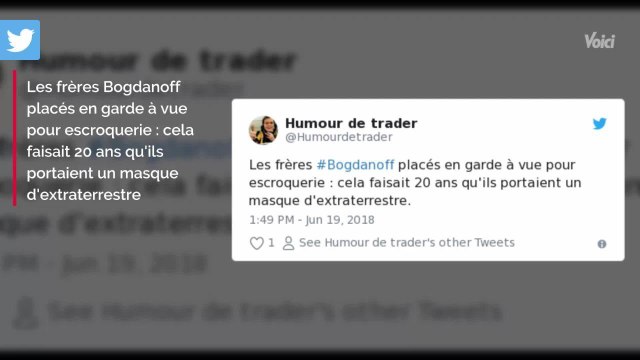 VOICI Igor et Grichka Bogdanoff placés en garde à vue pour soupçons d’escroquerie