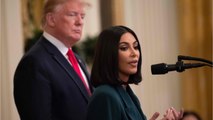 VOICI Kim Kardashian à la Maison blanche : elle prend la parole pour les droits des prisonniers américains