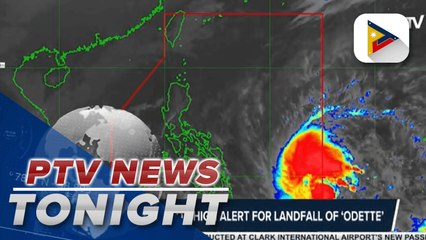 Government agencies on high alert for landfall of 'Odette'; NDRRMC expects LGUs to conduct preemptive evacuation