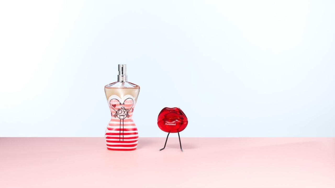 Nos beauty crushs : l’eau fraîche classique Jean-Paul Gaultier et le gloss Kiss My Lips Red Marionnaud