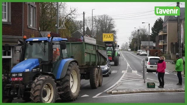 Eghezée : manifestation des agriculteurs contre la réforme de la PAC