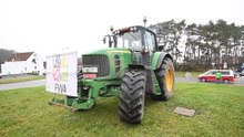 Wavre : action des agriculteurs contre la PAC
