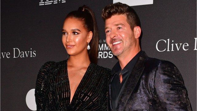 VOICI - Robin Thicke : sa compagne se dévoile après « un avortement, une fausse couche et deux accouchements