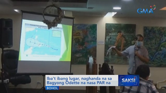 Iba't ibang lugar, naghahanda na sa Bagyong Odette na nasa PAR na | Saksi