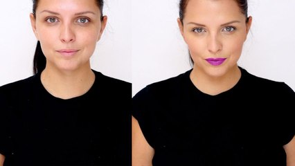 VOICI - Le tuto de Ludivine : la bouche mate