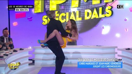 TPMP : La danse (très) sexy de Capucine et Jean-Michel Maire