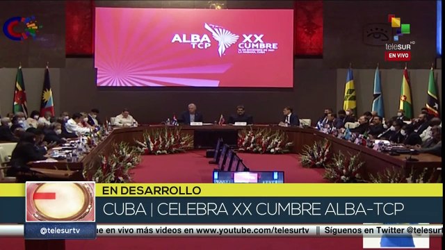 ALBA-TCP: Intervención del presidente de Bolivia Luis Arce Catacora