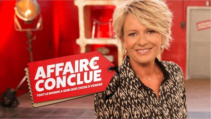 VOICI - Sophie Davant : son émission Affaire Conclue se fait détruire en sa présence