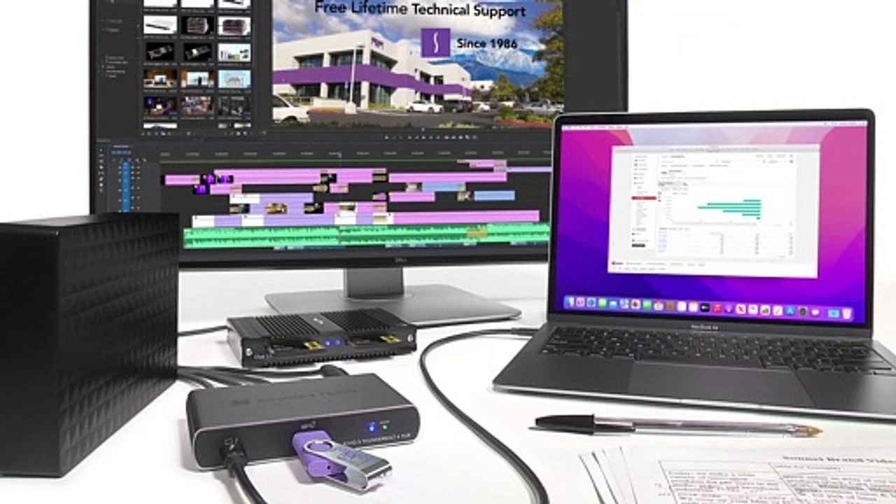 Présentation du Sonnet Echo 5 Thunderbolt 4 Hub