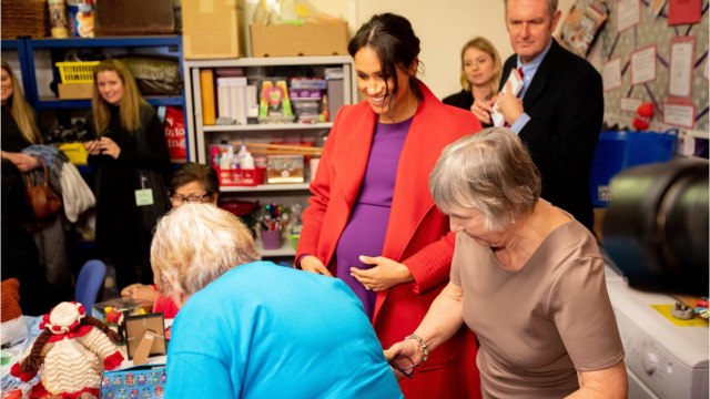 VOICI - Meghan Markle vraiment enceinte : on sait enfin pourquoi elle se touche continuellement le ventre