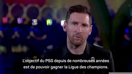 PSG - Messi : “L’objectif est de gagner la Ligue des champions”